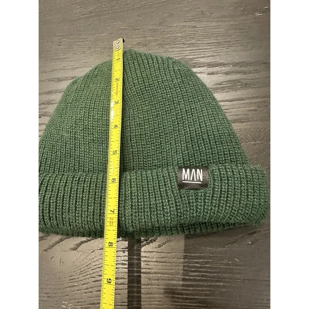 little man Happy beanie Green With A Happy Face Acrylic And‎ Wool